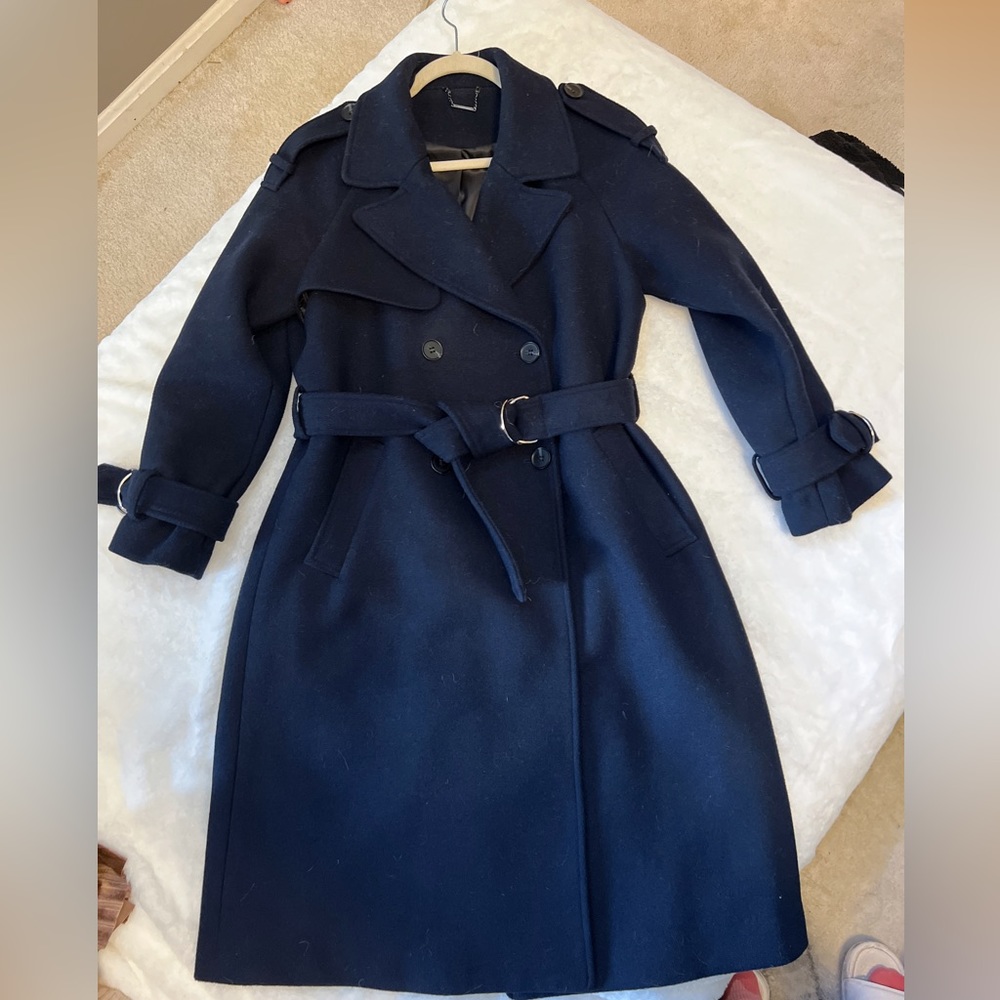 Long wool coat